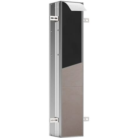 Emco asis Module Plus WC module - concealed model 15.4 x 80.3 cm, door hinge right 975611011