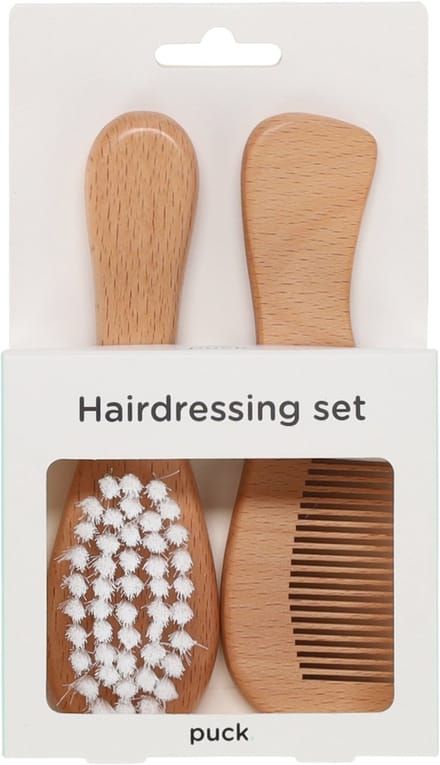Puck Baby Haarborstel Set