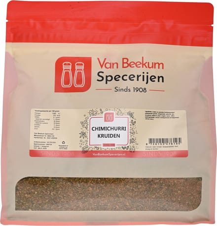 Van Beekum Specerijen - Chimichurri Kruiden - 1 KG (hersluitbare stazak)