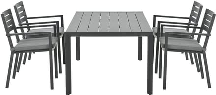 Tuinset Oklahoma stoelen - 4 stuks - tuintafel Gosford