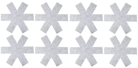 Panbeschermer - 8 stuks - Pannen en Potten - Ø 38 cm
