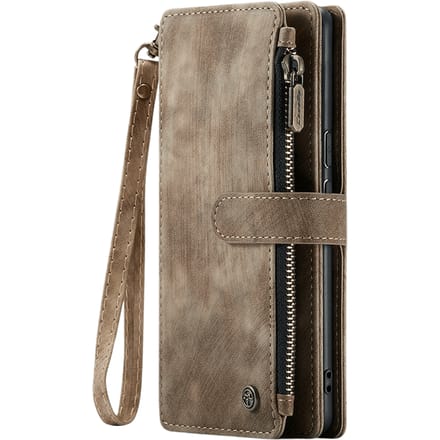 Caseme Google Pixel 8 Pro Zipper Wallet Bruin