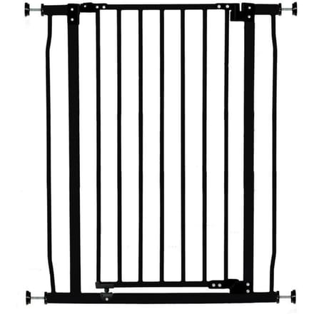 DREAMBABY Barriere de sécurité Extra Haute LIBERTY - Par pression - L 75/81 x H 93 cm - Noire