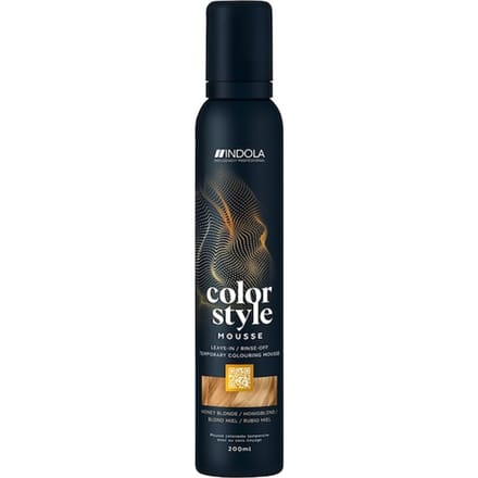 INDOLA Color Style Mousse Honing Blond Haarkleuring Dames 200 ml