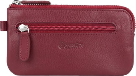 Esquire Viktoria Sleuteletui Leer 12 cm - rot