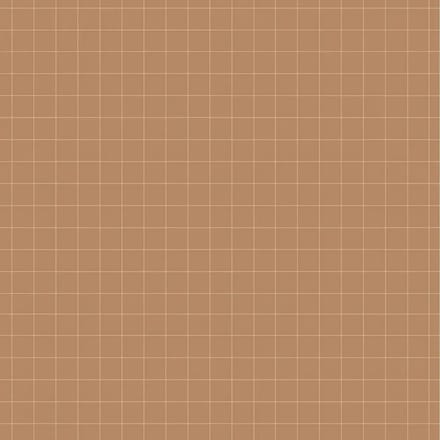 Eenvoudig babybehang Dekornik Check Pattern Small Cinnamon