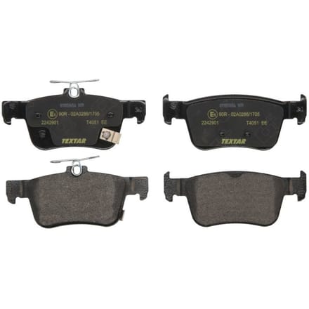 Remblokset TEXTAR 2242901, achter