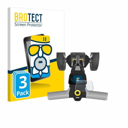 BROTECT - Screenprotector voor PowaKaddy CT6 GPS - Folie Beschermfolie Beschermglas matte 3 Stuks