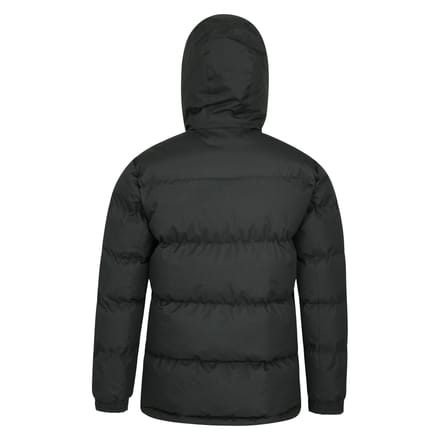 Mountain Warehouse Gewatteerd heren sneeuwjack (Zwart)