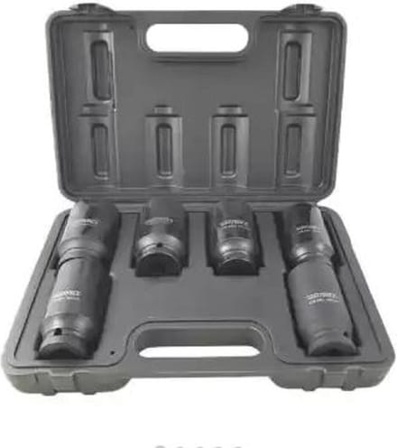 1/2'' Krachtdoppen set lang 12-kant / 6-delig Weber tools