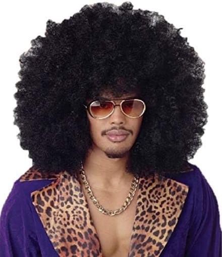 XXL Afro Pruik krulpruik voor Carnaval en Feest