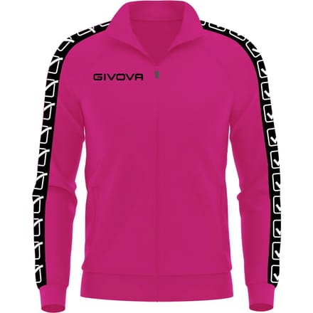 Gebreid trainingsjas met bandjes Givova