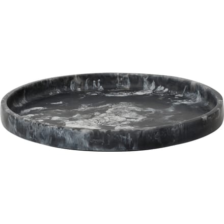 Ferm Living Mist Dienblad - charcoal - Ø 30 cm
