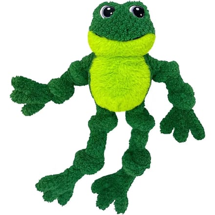Pluche voor honden Kong Knots Frog