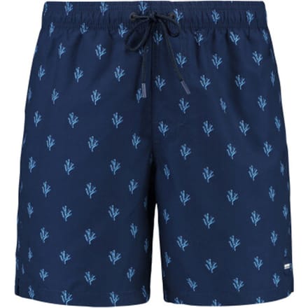Shiwi Heren zwemshort mike 7" koraalprint donker