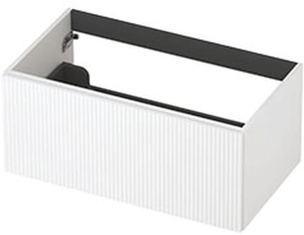 INK - Onderkast 1L Gelakt Gefreesd Tbv Greep - 800x450x350 Mm - Mat Wit