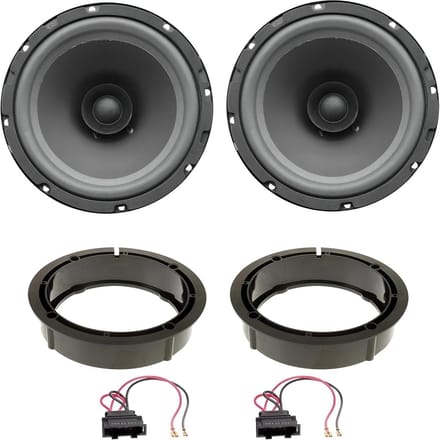 120 Watt 16,5 cm Biconische Auto Speakerset Universeel