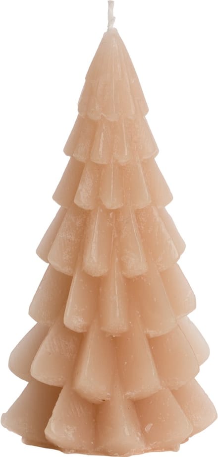 Rustik Lys - Kaars - Kerstboom - Skin -  6,3 x 12 centimeter