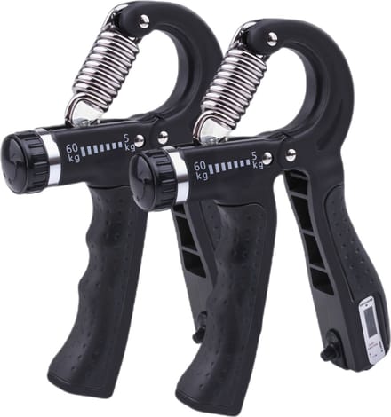 Handgreep Trainer Verstelbaar 5-60 kg Zwart