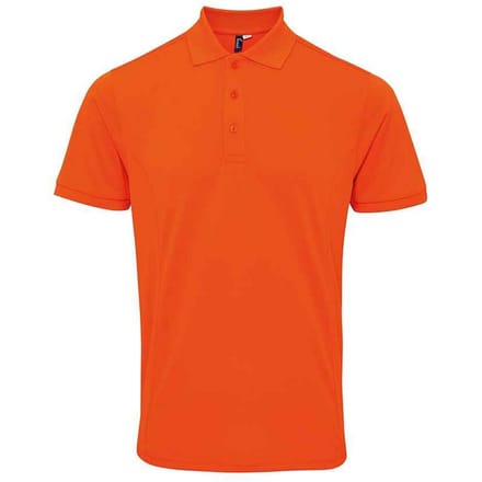 Premier Heren Coolchecker Plus Piqu Polo Shirt (Oranje)