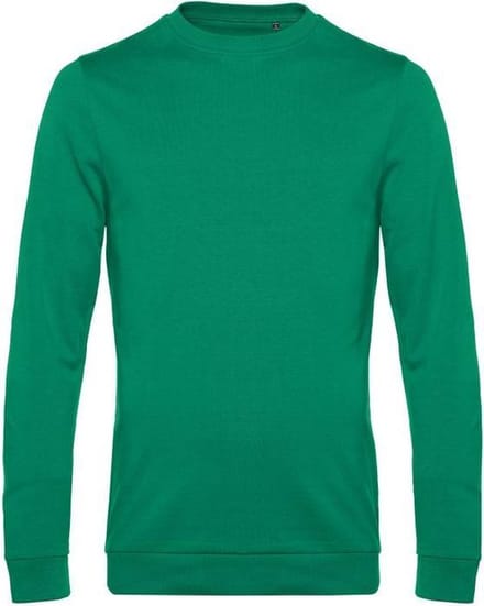 B&C Heren in sweatshirt (Kelly Groen)