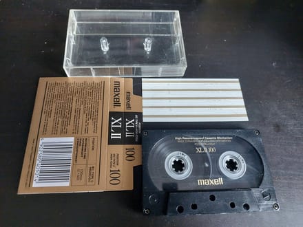 Maxell High Resonanceproof XLII 100 audio tape