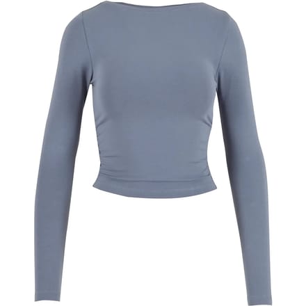 Urban Classics - Ruffled Super Slim Longsleeve top - 4XL - Blauw
