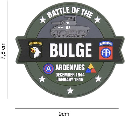 Embleem 3D PVC Battle of the bulge