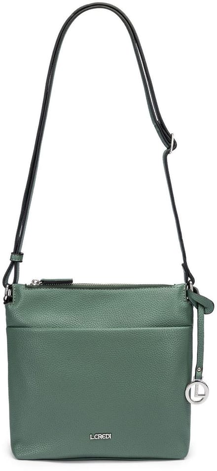 L.CREDI schoudertas Ella Crossbodybag Deep Green groen