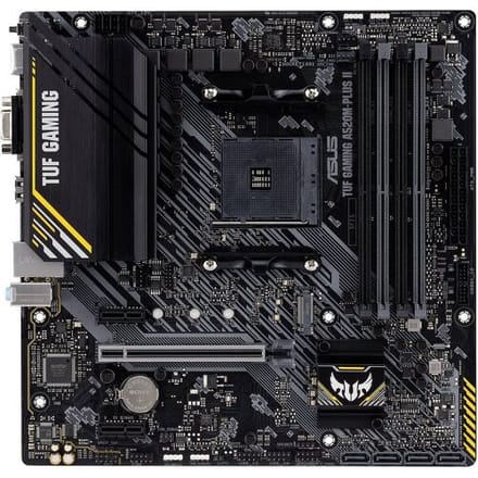 Asus TUF GAMING A520M-PLUS II Moederbord Socket AMD AM4 Vormfactor ATX Moederbord chipset AMD® A520
