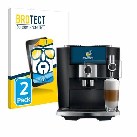 BROTECT - Screenprotector voor Jura J8 twin - Folie Beschermfolie transparant 2 Stuks