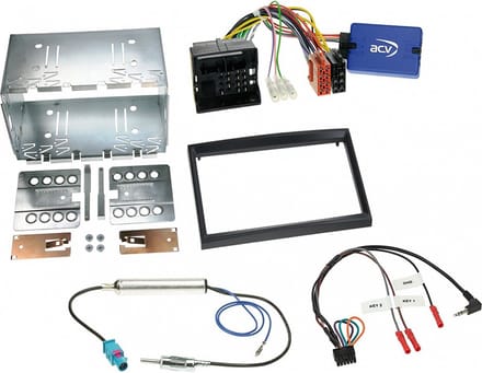 2-DIN Kit Peugeot diverse voertuigen RD4 apparaat