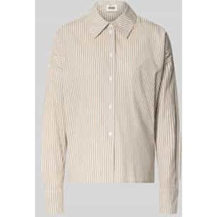 relaxed fit blouse met overgesneden schouders model 'CLOELIA'