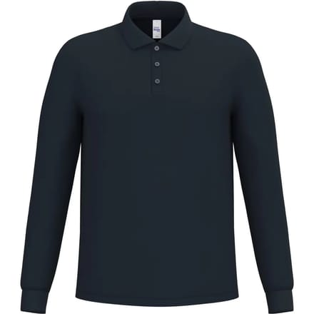 Polo met lange mouwen iDeal Basic Brand