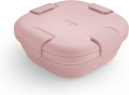 Stojo - Lunchbox 700 ml Carnation - Siliconen - Roze -