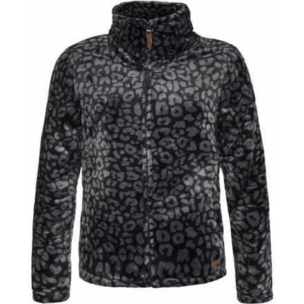 Protest Prtpaco – Fleece vest Dames – Panterprint – High-pile fleece