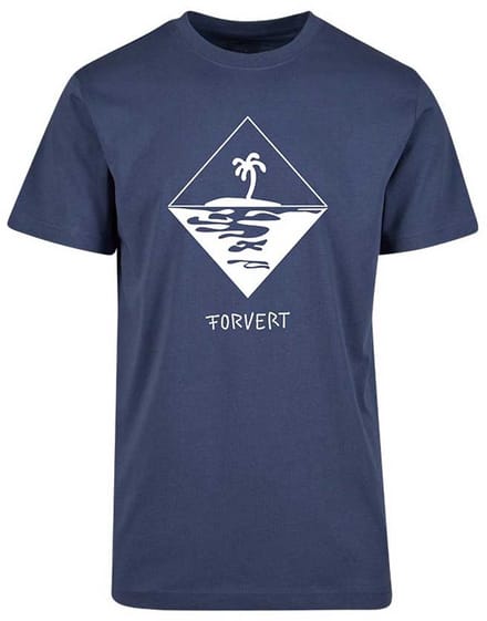 Forvert - MorroBay Heren Tshirt - S - Blauw