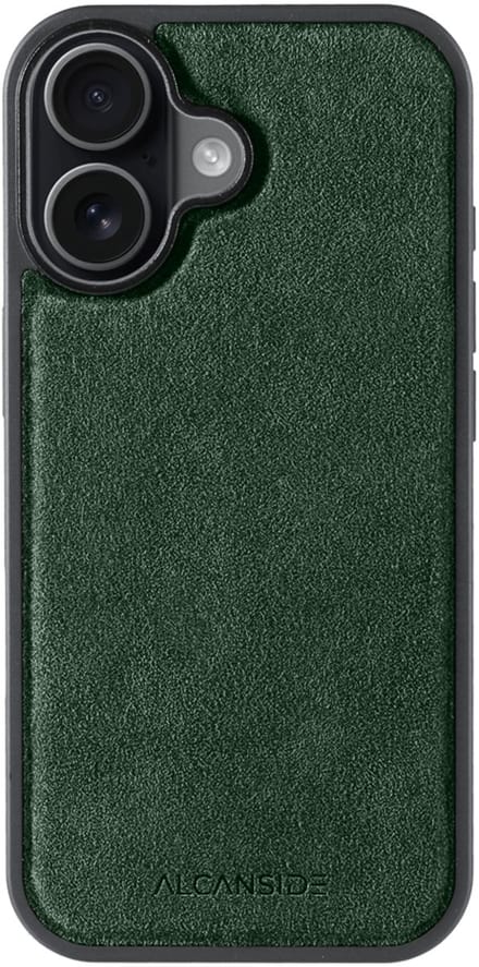 iPhone 17 - Alcantara Back Cover - Midnight Green