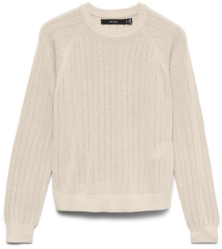 VERO MODA - VMNEWLEX POINTELLE LS O-N PULLOVER NOOS - Dames - Gebreide truien