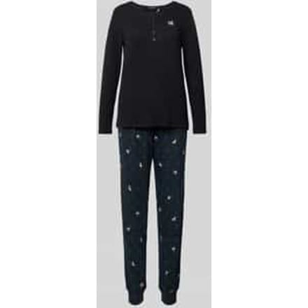 Relaxed fit pyjama met viscose