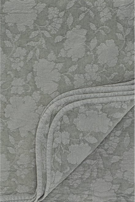 Bedsprei / Bedcover | Eleonor - Stonewashed - Velvet Touch - 250 x 260 cm - Donkergrijs - Pimlico