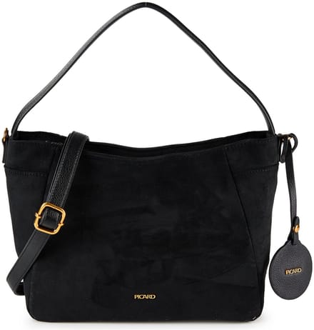 PICARD schoudertas Galway Hobo Bag Black zwart