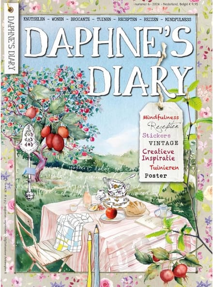 Creatief DIY Magazine Editie #6 2024 - Interactief Dagboek Dagenboek met Knutselitems