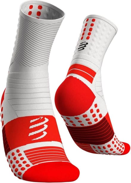 Pro Marathon Socks Hardloopsokken Hoog - Wit
