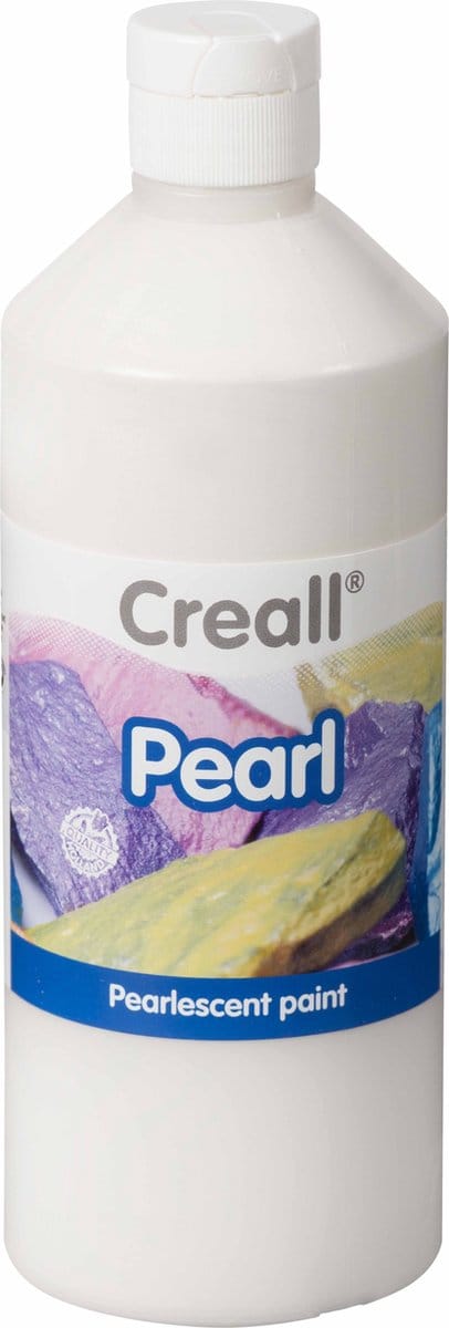 Parelmoerverf pearl Creall wit (14) - flacon à 500ml