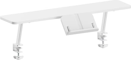 Bureau Organizer - Boekhouder Bureau - Studeren Schooltaken - Afneembaar Ontwerp - 90x20 cm - Wit