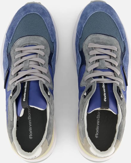 Floris Van Bommel Sfm-10152 Lage sneakers - Heren - Blauw - Maat 46