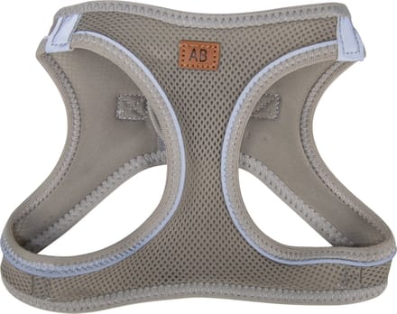 Animal Boulevard - Air-mesh Harnas - Hond - Grijs - Maat: L 8-13kg