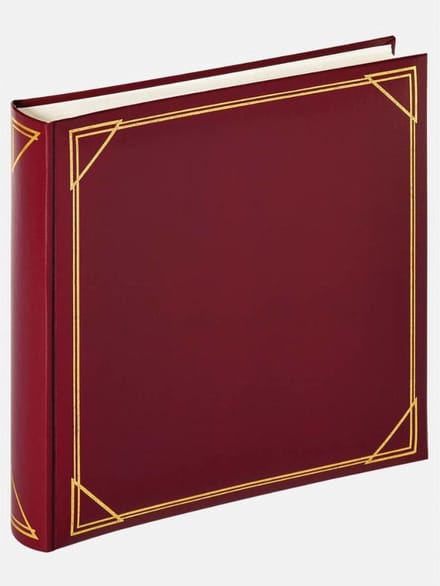 Walther MX-200-R Standard - Classic album - Formaat 30 x 30 cm - 100 witte pagina's - Rood