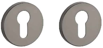 Stile cilinderrozet - deurrozet - Ø53 x 7 mm - titanium